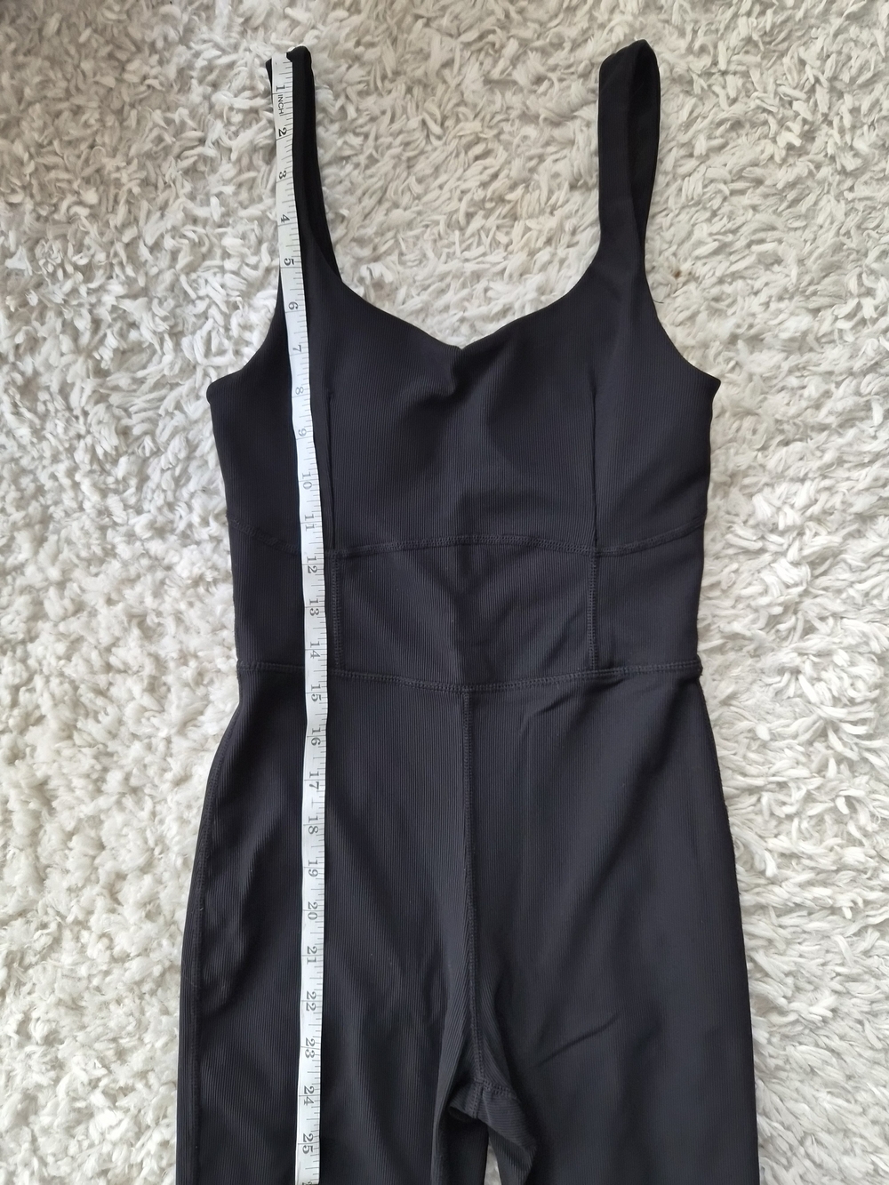 Black Sleeveless Flared Jumpsuit - Picture 2 of 15